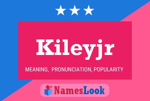 Kileyjr Namensposter