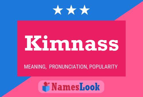 Kimnass Namensposter