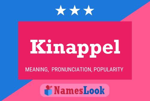 Kinappel Namensposter