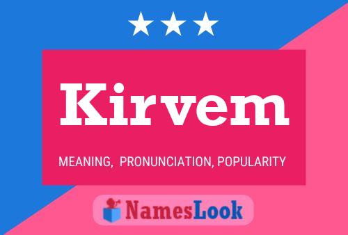 Kirvem Namensposter