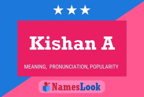 Kishan A Namensposter