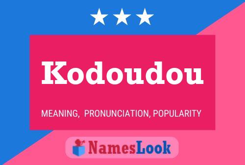 Kodoudou Namensposter