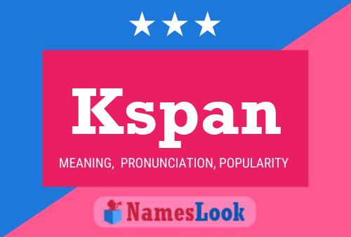 Kspan Namensposter