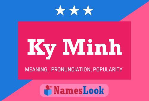 Ky Minh Namensposter