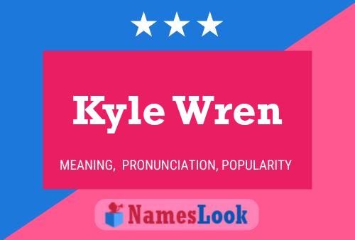 Kyle Wren Namensposter