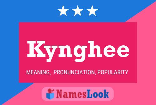 Kynghee Namensposter