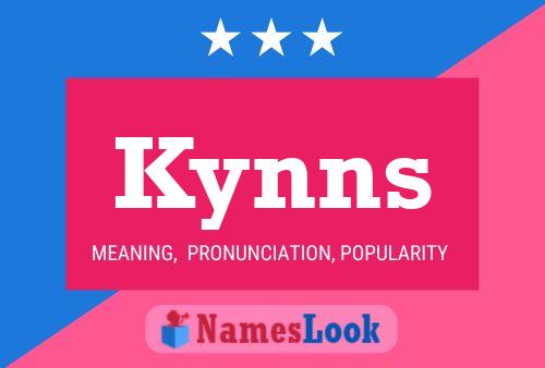 Kynns Namensposter