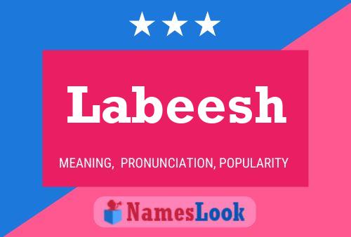 Labeesh Namensposter