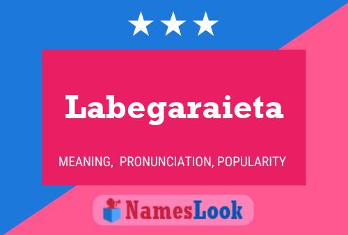 Labegaraieta Namensposter