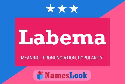 Labema Namensposter