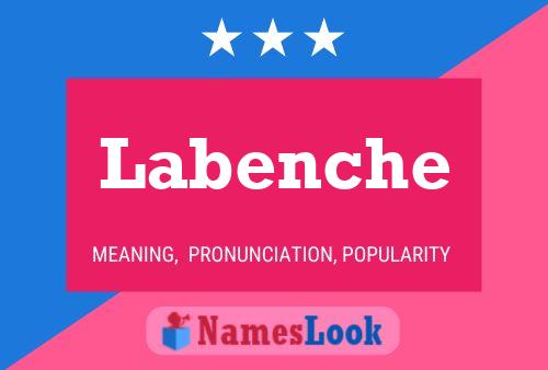 Labenche Namensposter