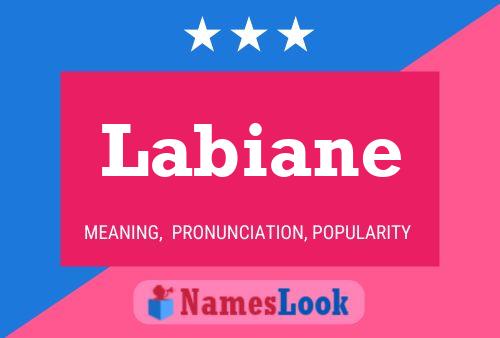 Labiane Namensposter