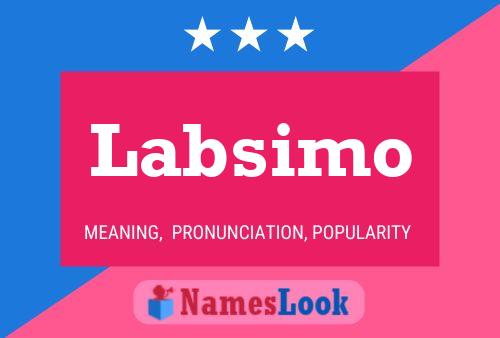 Labsimo Namensposter