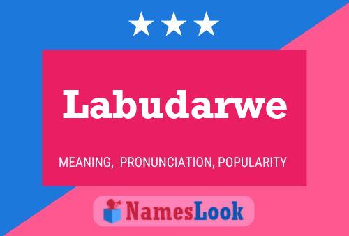 Labudarwe Namensposter