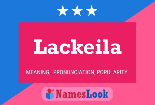 Lackeila Namensposter