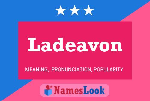 Ladeavon Namensposter