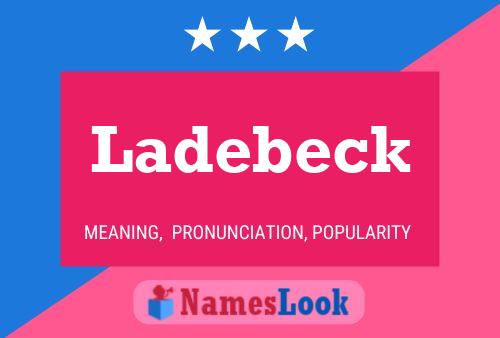 Ladebeck Namensposter