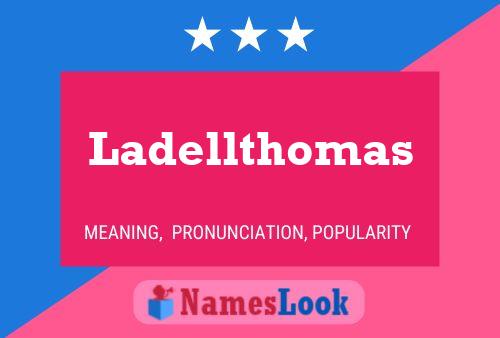 Ladellthomas Namensposter