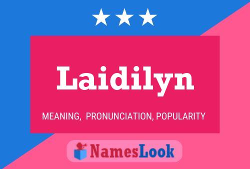 Laidilyn Namensposter