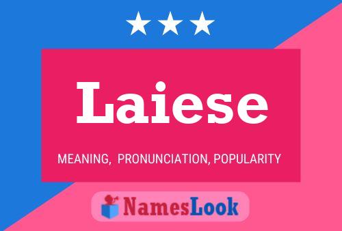 Laiese Namensposter