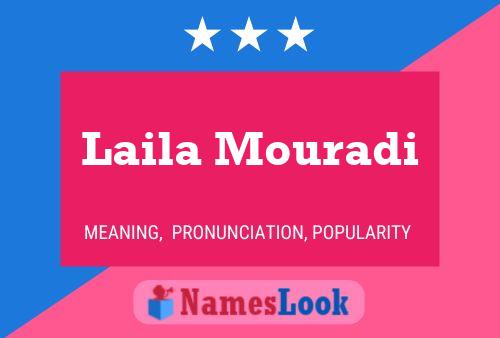 Laila Mouradi Namensposter