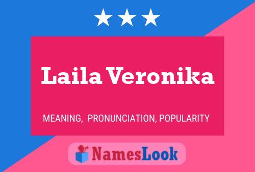 Laila Veronika Namensposter