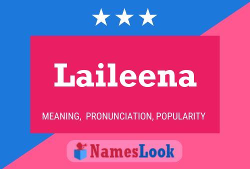 Laileena Namensposter