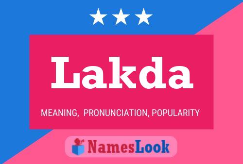 Lakda Namensposter