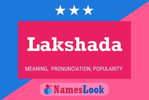 Lakshada Namensposter