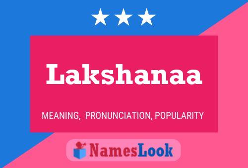 Lakshanaa Namensposter