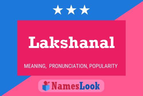 Lakshanal Namensposter