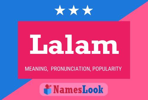 Lalam Namensposter