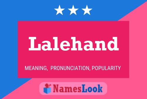 Lalehand Namensposter