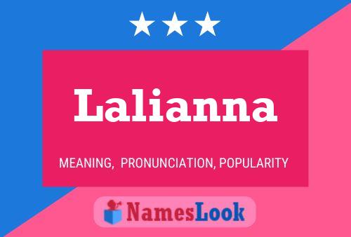 Lalianna Namensposter