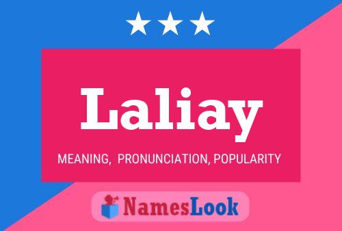 Laliay Namensposter