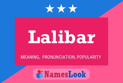 Lalibar Namensposter