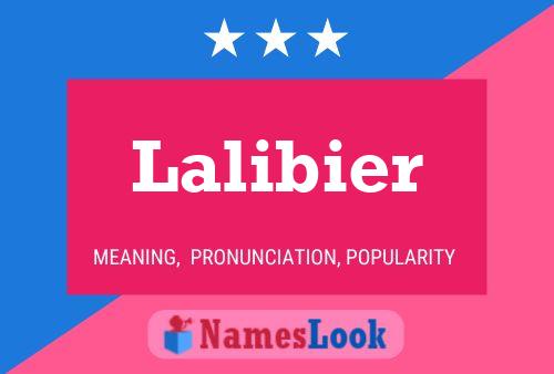 Lalibier Namensposter