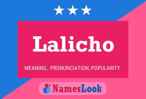 Lalicho Namensposter