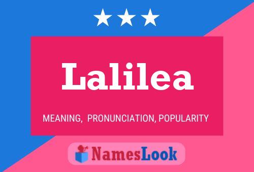 Lalilea Namensposter