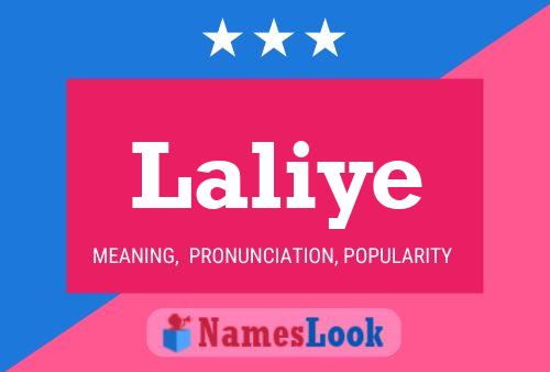 Laliye Namensposter