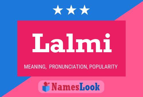 Lalmi Namensposter