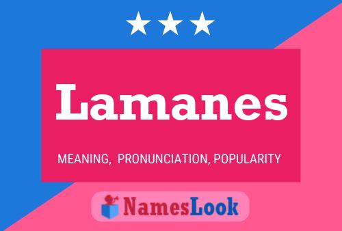 Lamanes Namensposter