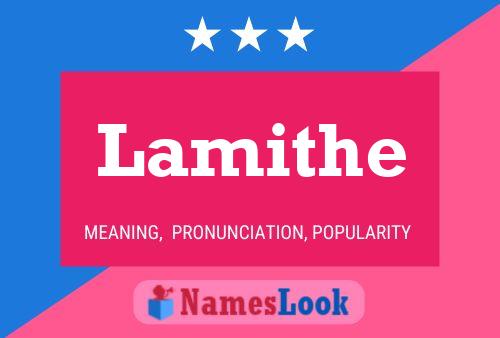 Lamithe Namensposter