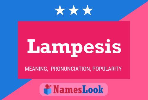 Lampesis Namensposter