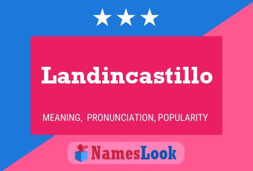 Landincastillo Namensposter