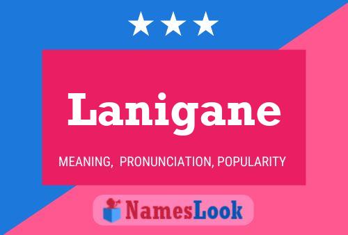 Lanigane Namensposter