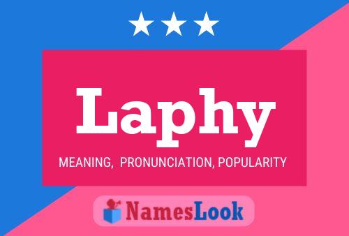 Laphy Namensposter