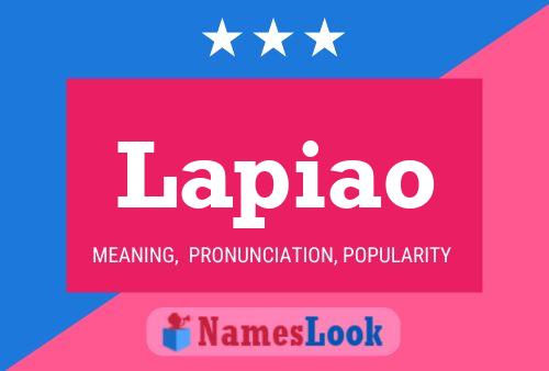 Lapiao Namensposter