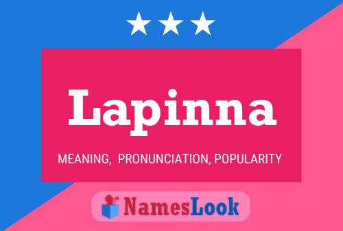 Lapinna Namensposter