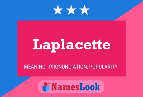 Laplacette Namensposter